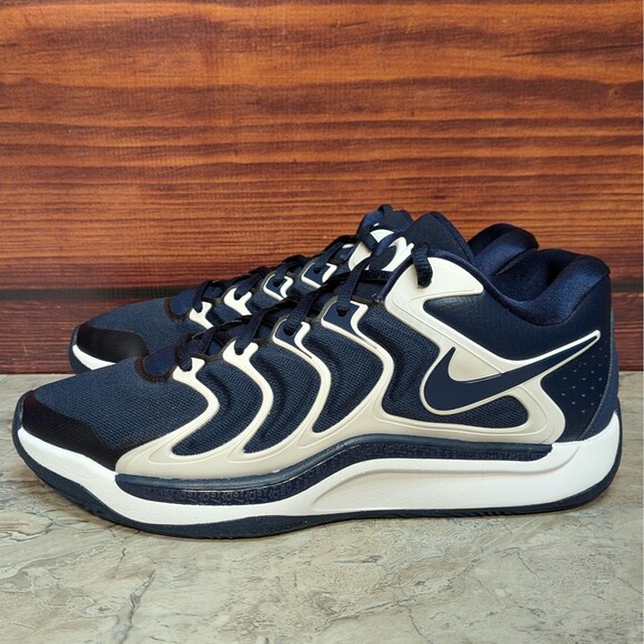 Nike KD17 TB Men\'s 9 College Navy White Basketball Shoes FV1307-400 main image 10